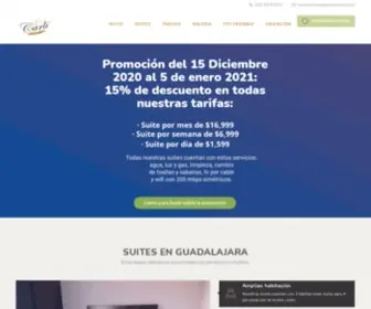 Suitescarli.com(Suites Carli) Screenshot