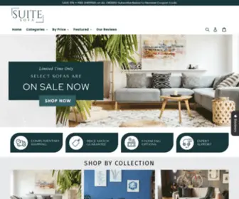 Suitesofa.com(Suite Sofa) Screenshot