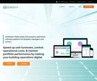 Suitespottechnology.com(Make-Ready & Property Operations Software) Screenshot