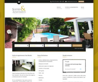 Suitesturismo.com(Zona Rosa) Screenshot