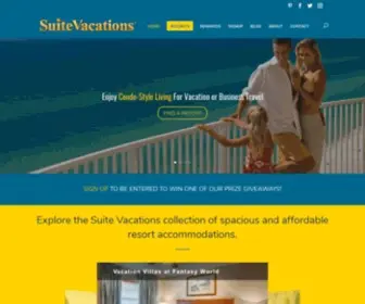 Suitevacations.com(Suite Vacations) Screenshot