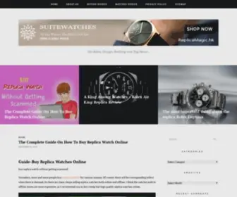 Suitewatches.com(FEDERATION OF THE SWISS WATCH INDUSTRY FH) Screenshot