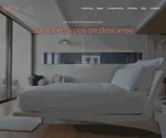 Suitex.info(Suitex Equipos de Descanso) Screenshot