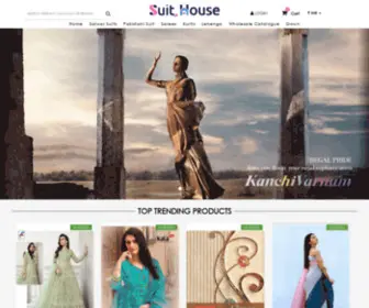 Suithouse.in(Buy wholesale Anarkali suit from Suit House. Suit House) Screenshot