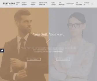 Suitmeup.com.au(Men's & Women's Bespoke Suits) Screenshot