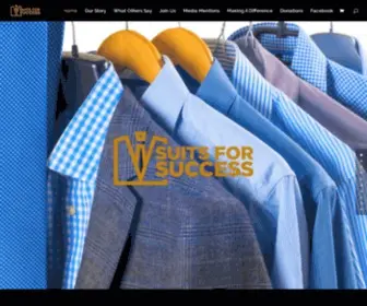 Suitsforsuccess.net(Suits For Success) Screenshot