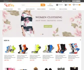 Suitshe.com(Women's Online Clothing & Accessories Store) Screenshot