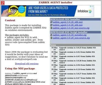 Suiviperf.com(Zabbix Agent Installer) Screenshot