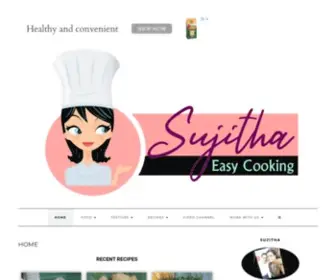 Sujithaeasycooking.com(Home) Screenshot