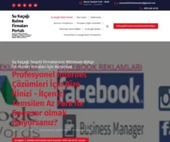 Sukacagitespithizmeti.com(Su Kaçağı Bulma Firmaları Portalı) Screenshot