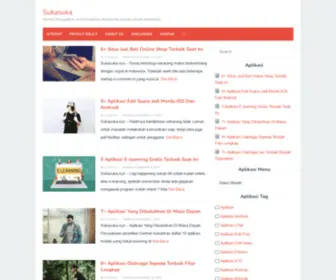 SukaSuka.xyz(Aplikasi Blog aplikasi android aplikasi smartphone aplikasi iphone software pc) Screenshot