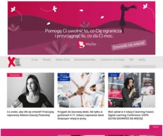Sukcespisanyszminka.pl(Kobiecy portal biznesowy) Screenshot