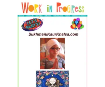 Sukhmanikaurkhalsa.com(Welcome) Screenshot