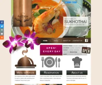 Sukhothai-Thaicuisine.com(Rochester Hills) Screenshot