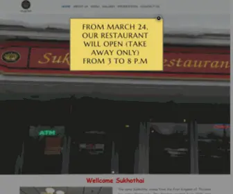 Sukhothairestaurantvt.com(Sukhothairestaurantvt) Screenshot