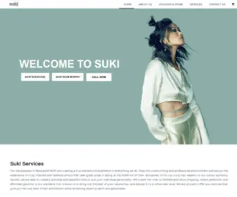 Suki.com.au(Hairdressers Newcastle NSW) Screenshot