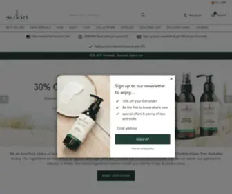 Sukinnaturals.co.uk(Natural Skincare) Screenshot