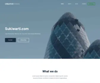 Sukiwarti.com(Jasa Pembuatan Website Dan SEO Digital Marketing) Screenshot