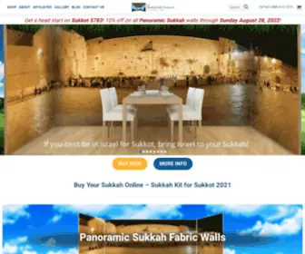 Sukkah360.com(Buy Sukkah Online Sukkah Kit for SukkotThe Panoramic Sukkah) Screenshot