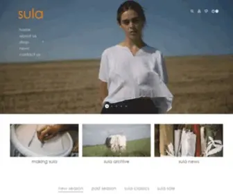 Sulaclothing.com(Sula Clothing) Screenshot