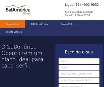 Sulamericaodontosite.com.br(SulAmérica Odonto) Screenshot