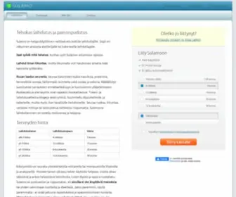 Sulamo.fi(Tehokas laihdutus) Screenshot