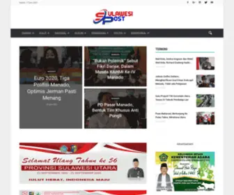 Sulawesipost.com(Sulawesi Post) Screenshot