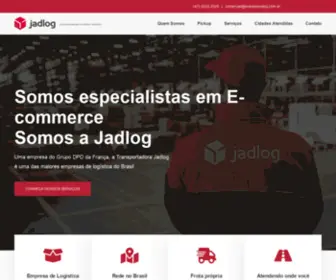 Sulexpresslog.com.br(JadLog Curitiba Sul Cargo Logística) Screenshot