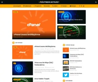 Suleymanakyildiz.com.tr(Süleyman Akyıldız) Screenshot