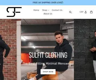 Sulfitclothing.co.uk(Sulfit Clothing) Screenshot