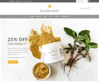 Sulinashop.com(Sulina Shop) Screenshot