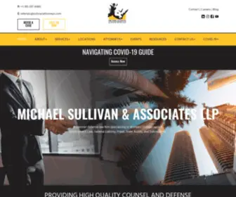 Sullivanattorneys.com(Micheal Sullivan & Associates. We are a premier law firm in California) Screenshot