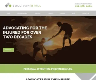 Sullivanbrillfirm.com(Sullivan & Brill) Screenshot