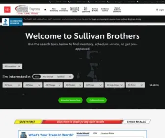 Sullivanbrotherstoyota.com(Sullivan Brothers Toyota) Screenshot