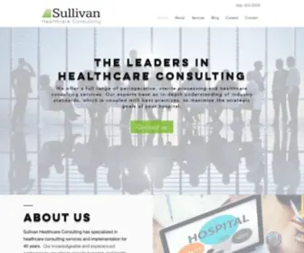 Sullivanhealthcareconsulting.com(Sullivan Healthcare Consulting) Screenshot