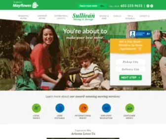 Sullivanmayflower.com(Sullivan Moving & Storage) Screenshot