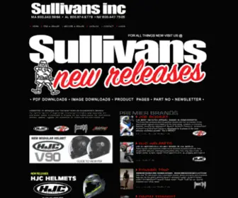 Sullivansinc.com(Wholesale Motorcycle Accessories) Screenshot