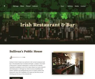 Sullivanspublichouse.com(Sullivan’s) Screenshot