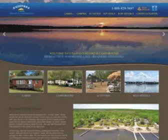 Sullivansresort.com(Sullivans Resort & Campground near Brainerd MN) Screenshot