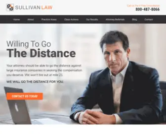 Sullivantrial.com(Trial Attorney) Screenshot