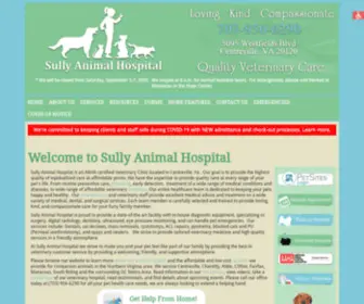 Sullyanimalhospital.com(Best Vet In Centreville) Screenshot