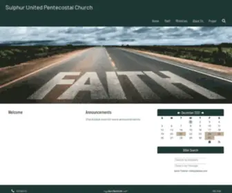 Sulphurpentecostal.com(Sulphur United Pentecostal Church) Screenshot