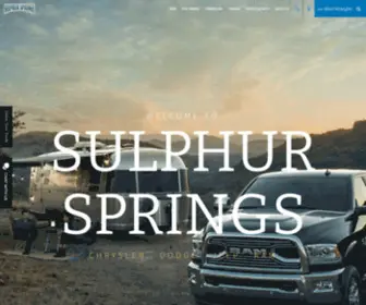 Sulphurspringschryslerjeepdodgeram.com(Sulphur Springs Chrysler Dodge Jeep Ram) Screenshot