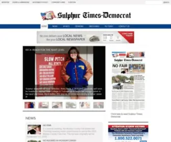 Sulphurtimes.com(Sulphur Times) Screenshot