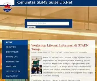 Sulsellib.net((Senayan Library Management System)) Screenshot