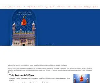 Sultan-UL-Arifeen.com(Welcome) Screenshot