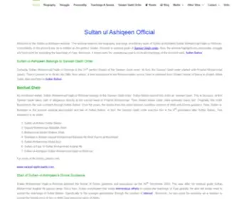 Sultan-UL-AshiqEen.com(Sultan Bahoo) Screenshot