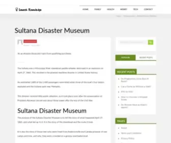 Sultanadisastermuseum.org(Sultanadisastermuseum) Screenshot