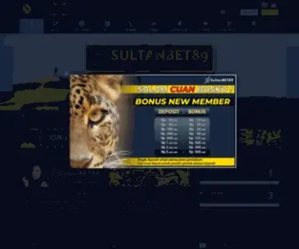 Sultanbet89.com Screenshot