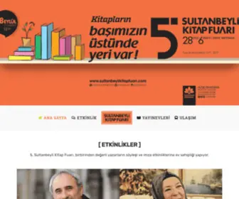 Sultanbeylikitapfuari.com(Sultanbeyli Kitap Fuarı) Screenshot